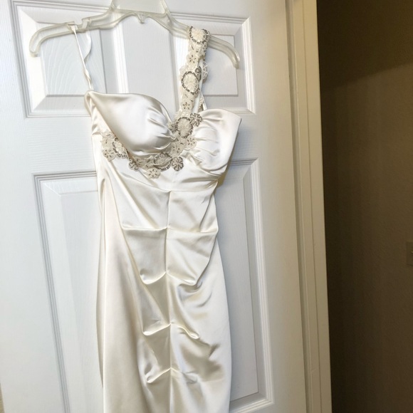 Cache Dresses & Skirts - Cache white dress size 6